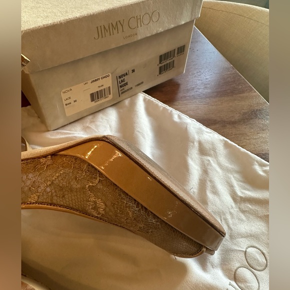 Jimmy Choo Nova Lace - nude color - Picture 7 of 12